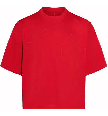 Jacquemus x Nike Logo T-Shirt (Asia Sizing) Dark Red - authentic Jacquemus apparel