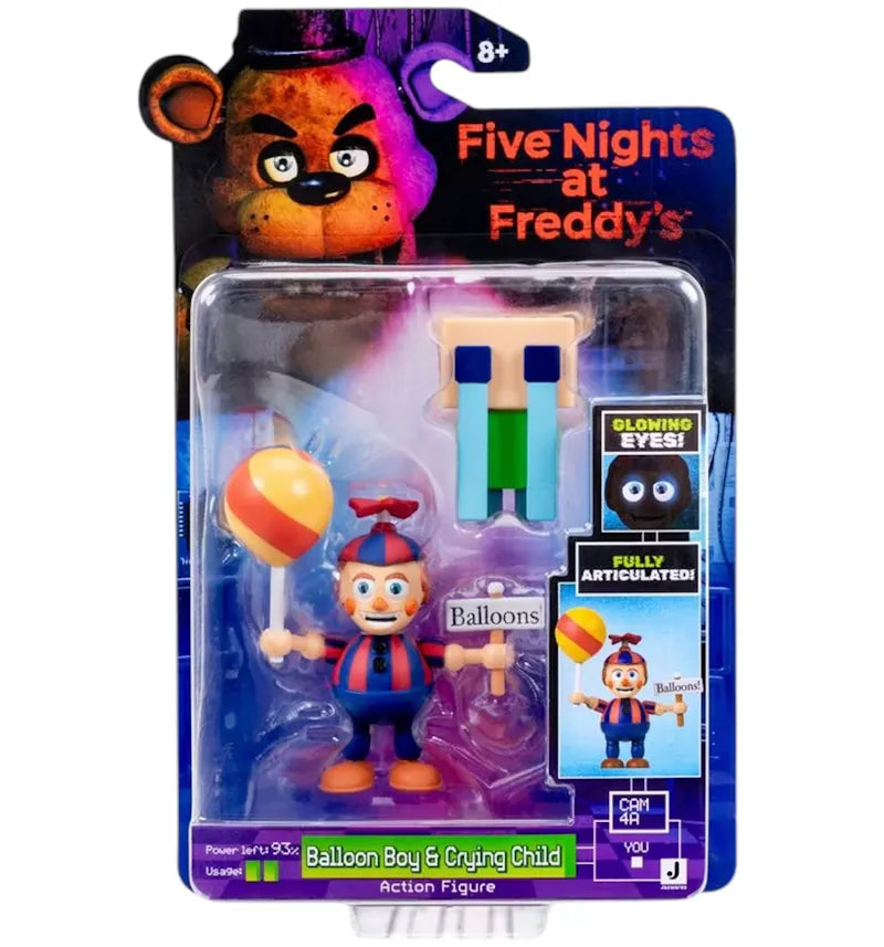 Jazwares Five Night's at Freddy's Balloon Boy and Crying Child Figure Set 2-Pack - vue 360