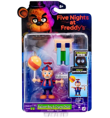 Jazwares Five Night's at Freddy's Balloon Boy and Crying Child Figure Set 2-Pack - authentic Jazwares product