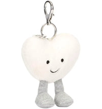 Jellycat Amuseables Cream Heart Bag Charm