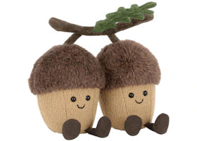 Jellycat Amuseables Ort and Tum Acorns Plush - vue 360