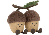 Jellycat Amuseables Ort and Tum Acorns Plush