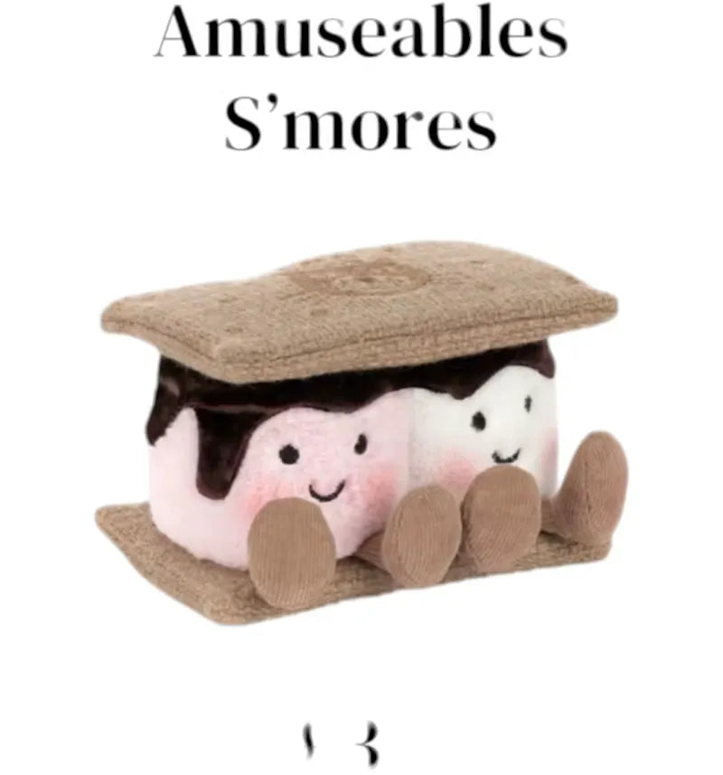 Jellycat Amuseables Smores Plush - vue 360