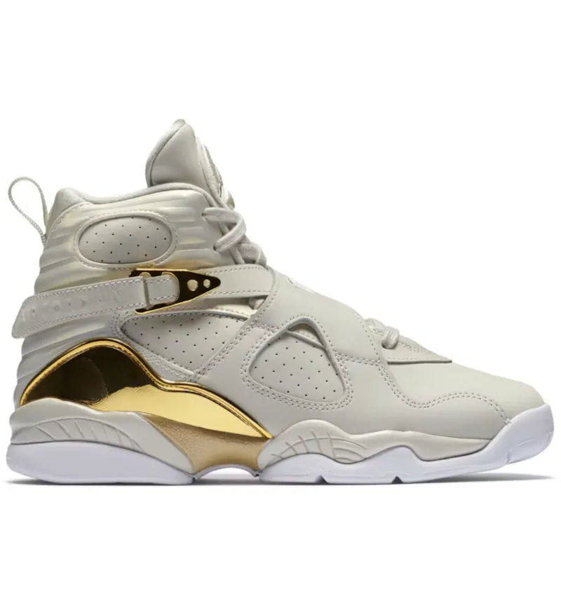 Jordan 8 Retro Champagne (GS) - vue 360