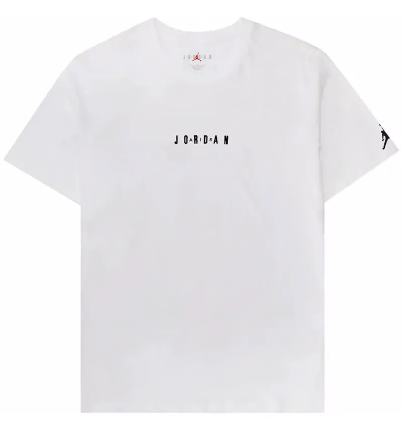 Jordan Air Spellout S/S T-shirt White - vue 360