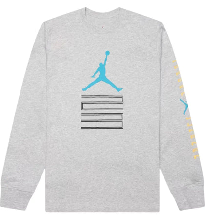 Jordan Brooklyn AJ11 Graphic Long Sleeve Tee White - authentic Jordan sneakers