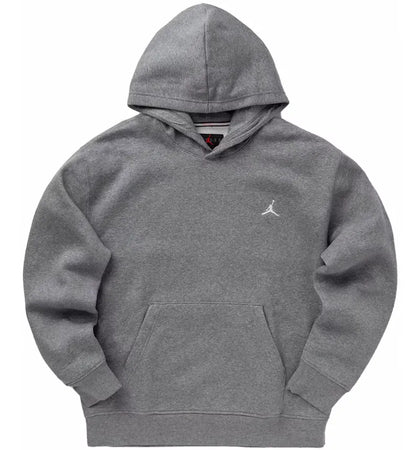Jordan Brooklyn Fleece Pullover Hoodie Grey - authentic Jordan apparel