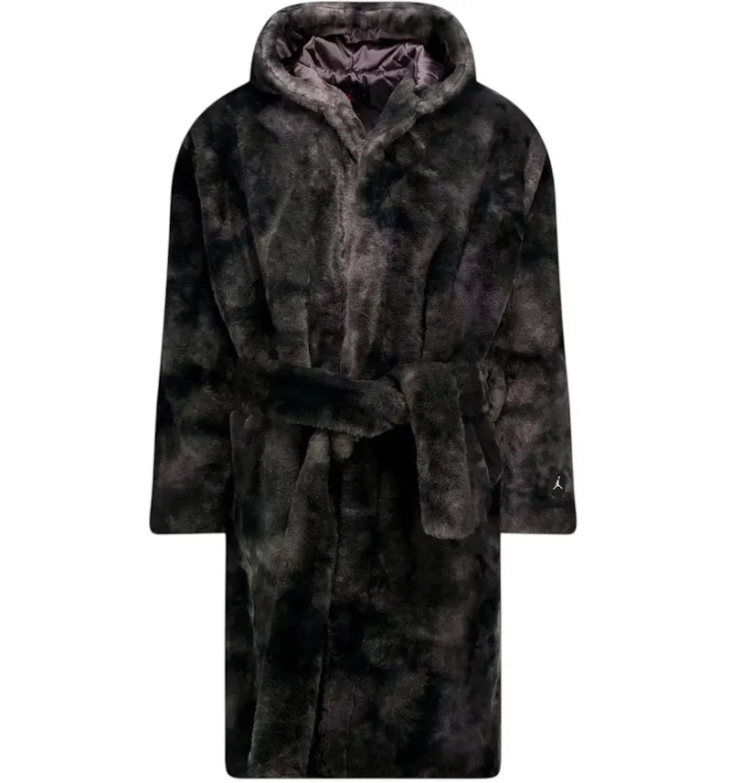 Jordan Brooklyn Holiday Fur Robe Long Sleeve Tee - vue 360