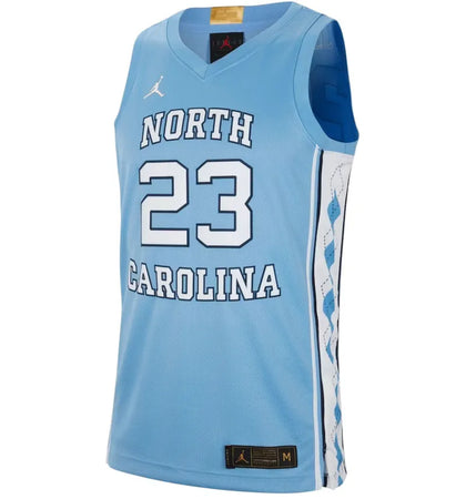Jordan College Unc Limited Basketball Jersey Blue - authentic Jordan apparel