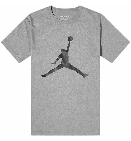Jordan Jumpman Logo S/S T-Shirt Gray - authentic Jordan apparel