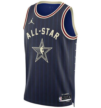 Jordan NBA Dri-Fit All-Star James Jersey Blue - authentic Jordan apparel