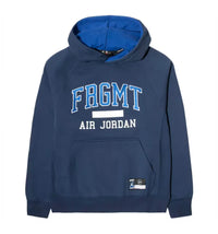 Jordan x Fragment Pullover Hoodie Navy/Sport Royal/White