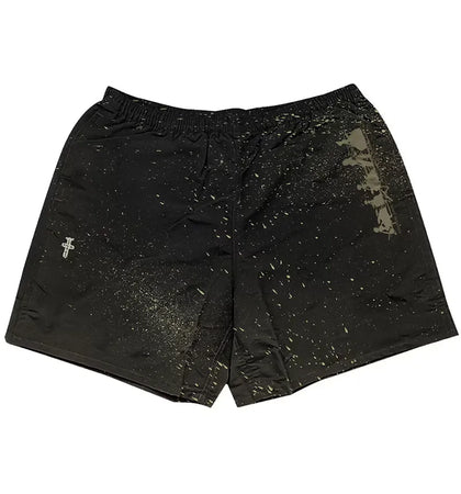 Jordan x Travis Scott Cactus Jack Splatter Shorts Multicolor - authentic Jordan apparel