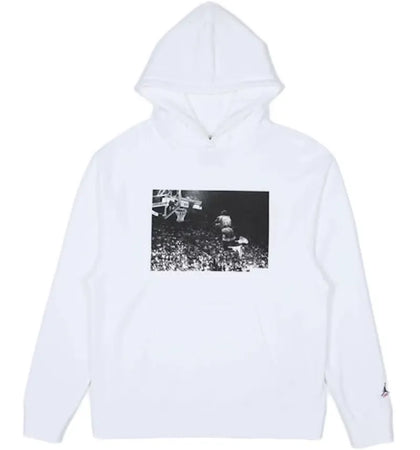 Jordan x Union Flying High Hooded Sweatshirt White - authentic Jordan apparel