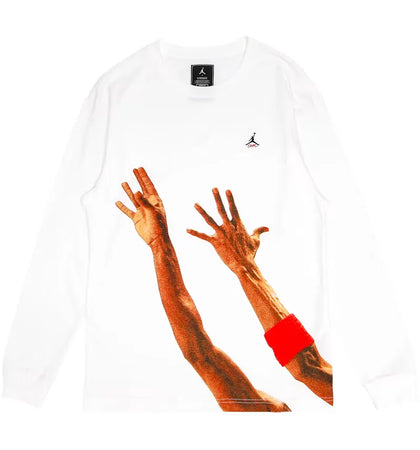 Jordan x Union The J L/S T-Shirt White - authentic Jordan apparel