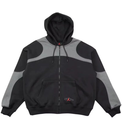 Jordan Y2K Oversized Stretch Full-Zip Hoodie - authentic Jordan apparel