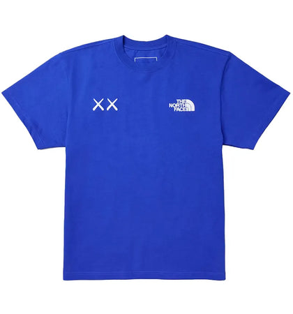 KAWS x The North Face Tee TNF Blue - authentic KAWS product