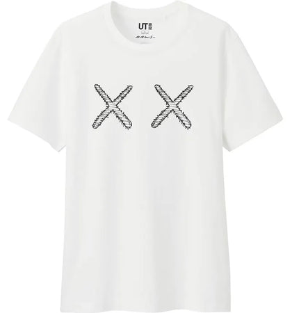 KAWS x Uniqlo XX Tee White - authentic KAWS product