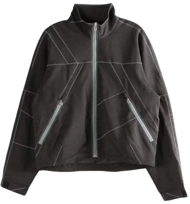 Kiko Kostadinov Melange Wool Fosco Jacket Black - vue 360