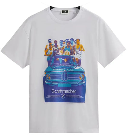 Kith BMW Schrittmacher Vintage Tee White - authentic Kith product