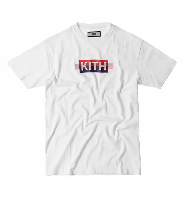 Kith Classic Strike Logo Tee White - vue 360