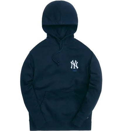 Kith For The New York Yankees Williams III Hoodie Navy - authentic Kith apparel