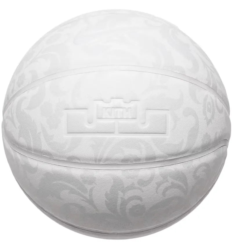 Kith Nike LeBron Cloak Basketball Triple White - vue 360