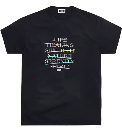Kith Pride Meaning Tee Black - authentic Kith product