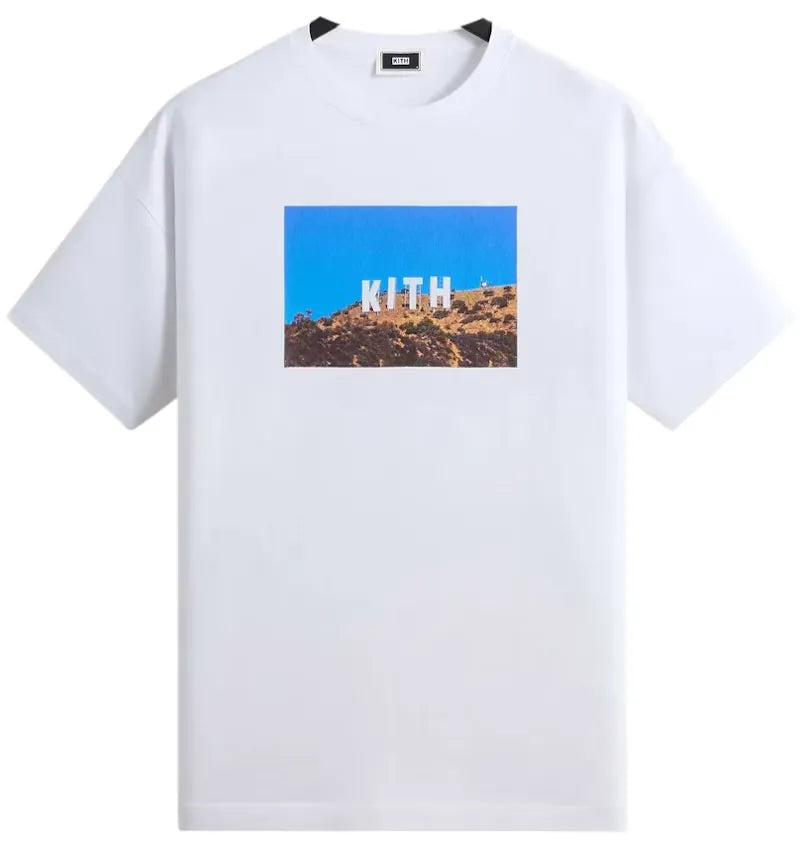 Kith West Hollywood Tee White - vue 360
