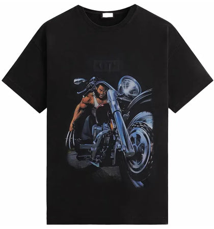 Kith x Marvel X-Men Chopper Vintage Tee Black PH - authentic Kith product