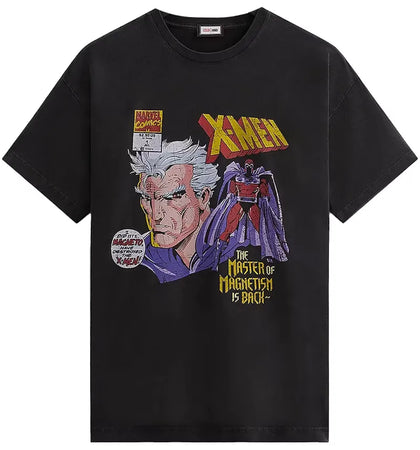 Kith x Marvel X-Men Master Of Magnetism Vintage Tee Black PH - authentic Kith product