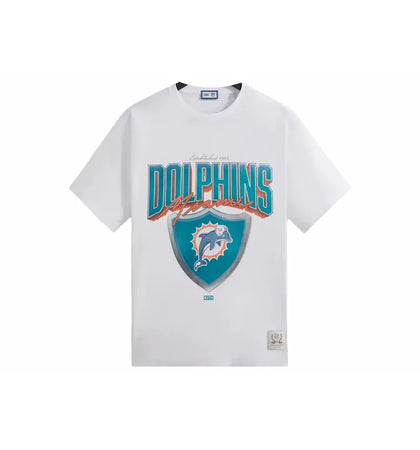 Kith x NFL Dolphins Vintage Tee White - authentic Kith product