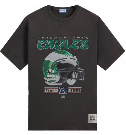 Kith x NFL Eagles Vintage Tee Black - authentic Kith product