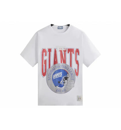 Kith x NFL Giants 1925 Vintage Tee White - authentic Kith product