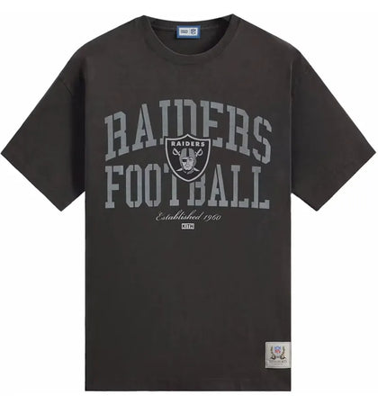 Kith x NFL Raiders Vintage Tee Black - authentic Kith product