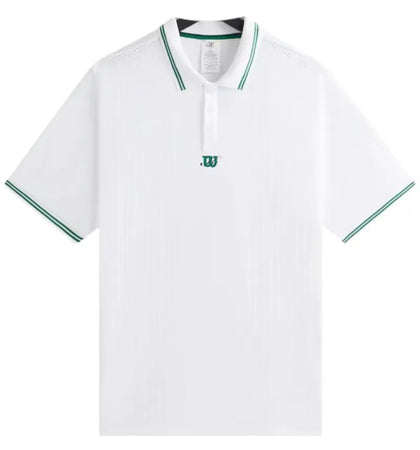 Kith x Wilson Renshaw Court Polo White - authentic Kith product