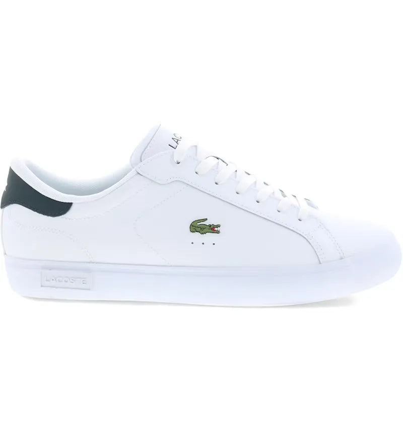 Lacoste Powercourt 125 2 SMA White Dark Green - vue 360