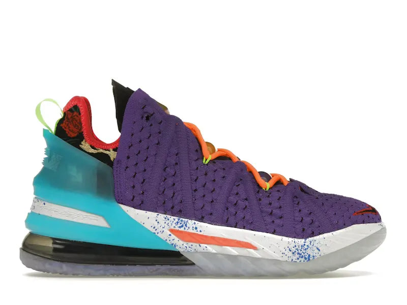 Nike LeBron 18 Best 10–18 Psychic Purple - vue 360