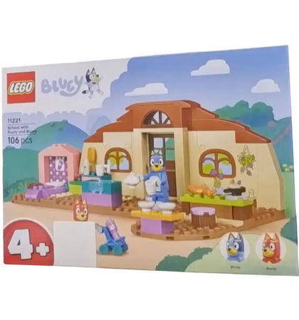 LEGO Bluey: School with Rusty and Bluey Set #11221 - authentic LEGO building set