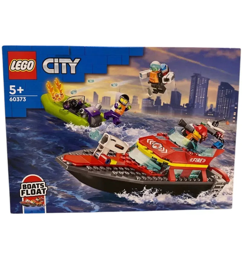 LEGO City Fire Boat Rescue Set 60373 - vue 360