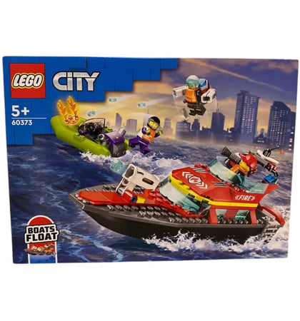 LEGO City Fire Boat Rescue Set 60373 - authentic LEGO building set