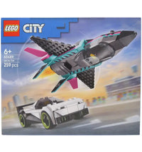 LEGO City Jet vs. Car Set 60489