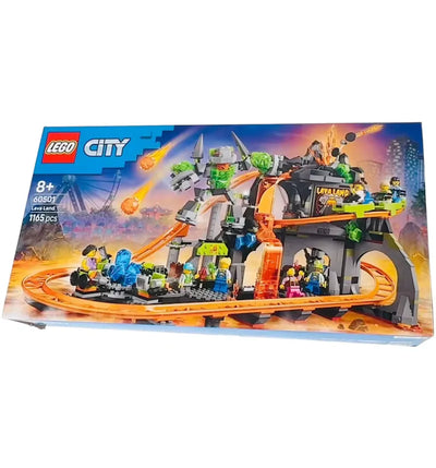 LEGO City: Lava Land Roller Coaster Park Set #60501