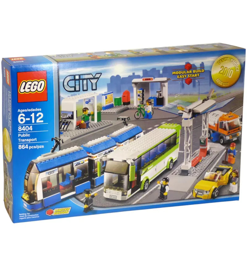 LEGO City Public Transportation Station Set 8404 - vue 360