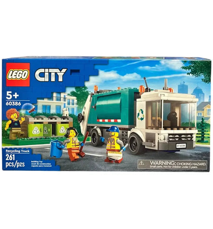 LEGO City Recycling Truck Set 60386 - authentic LEGO building set