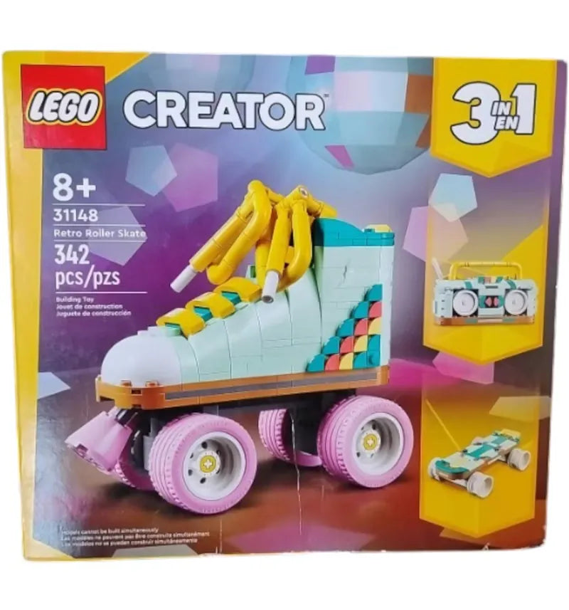 LEGO Creator 3in1 Retro Roller Skate Set 31148 - vue 360