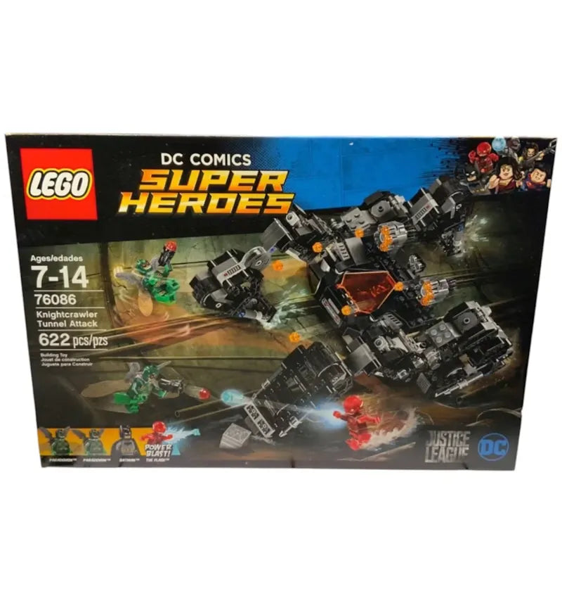 LEGO DC Comics Super Heroes Knightcrawler Tunnel Attack Set 76086 - vue 360