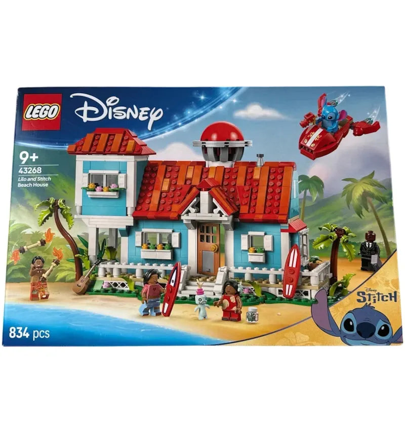 LEGO Disney Lilo and Stitch Beach House Set 43268 - vue 360
