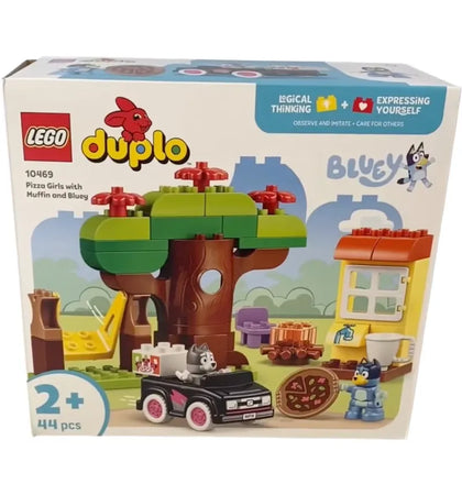 LEGO DUPLO: Pizza Girls with Muffin and Bluey Set #10469 - authentic LEGO building set