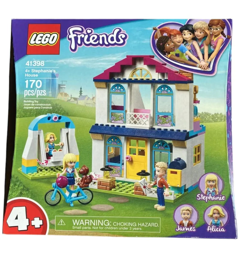 LEGO Friends 4+ Stephanie's House Set 41398 - vue 360
